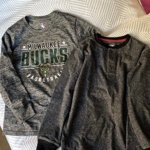 Milwaukee Bucks logo long sleeve